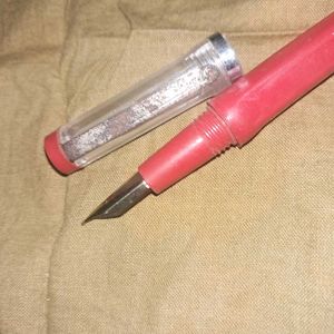 Vintage Red Fountain Pen