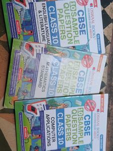 CBSE Class 10 Sample Papers - 3 Books