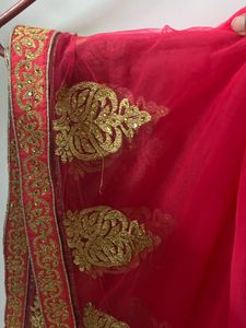 Stunning Rani pink dupatta