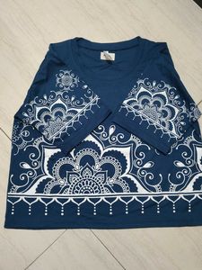 Women's Blue Co-ord Set