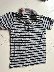 Branded Denim T-shirt