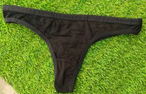 Comfortable Black Thong Underwear
