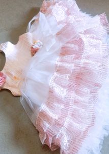 Fancy Frill Frock For 1yr Child