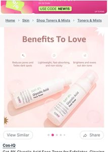 Cos-IQ Glycolic Acid Face Toner