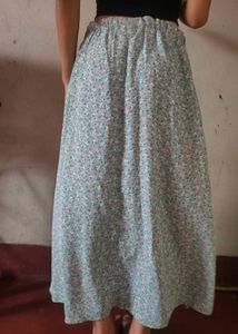 Floral Midi Skirt