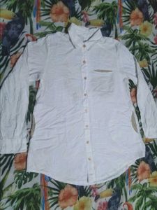 White Button-Up Shirt