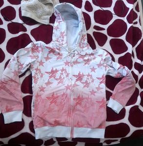 GINI & JONY ZIPPER SWEATSHIRT SIZE 8 for girls With Pockets