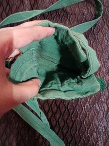 Green Sling Bag