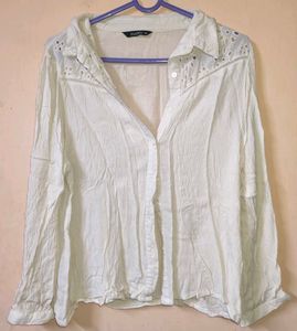ZUDIO white Button-Down Shirt