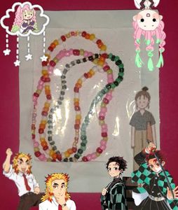 Demon Slayer Beaded Bracelets