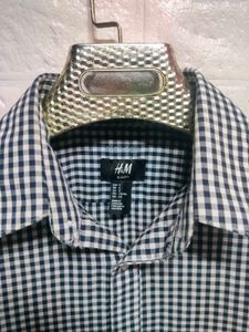 H&amp;M Checked Long Sleeve Shirt