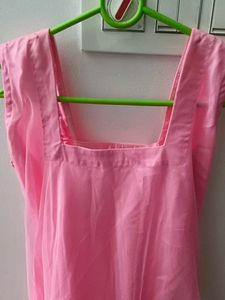 Pink Polka Dot Dress