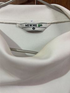 Chic White A-Line Dress