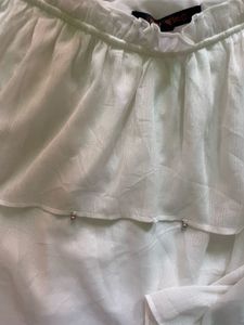 Flowy Ruffled Off-Shoulder Top