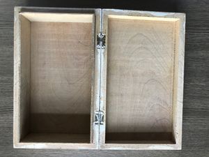 wooden jewellery box