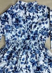 Water Color Print Dress