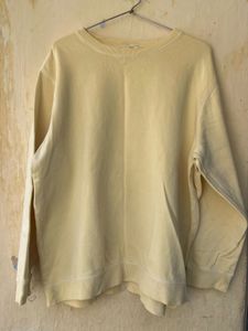 Light Yellow Crewneck Sweatshirt