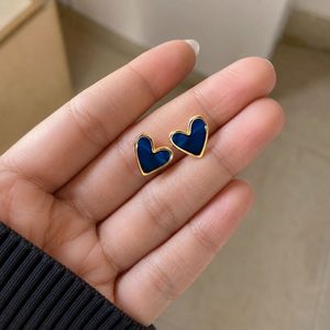 Chic Heart Stud Earrings