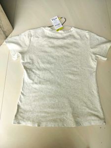 Trending Light Grey ZudioT-shirt Size L |MRP 599 |