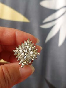 Sparkling Starburst Stud Earrings