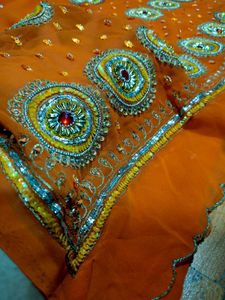 SALE!! heavy handwork  saree