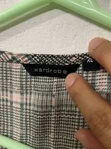 Stylish Plaid Wrap Top