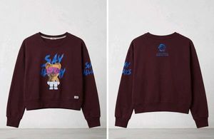 Womens Graphic Teddy Sweatshirt