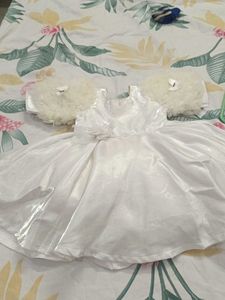 White Dress with Bolero
