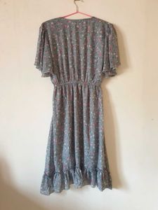The Grey Posy knee legth dress