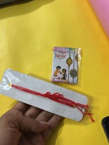 Decorative Rakhi with Card
