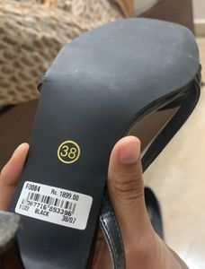 Five By Inc.5 Black Heels