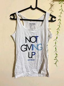 Oak Valley "Not Giving Up" Tank Top