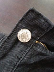 Classic Black Denim Jeans (for men's)