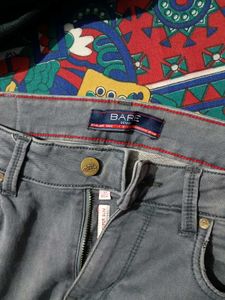 Men's Grey Denim Jeans