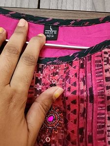 Anarkali Kurti With Beads