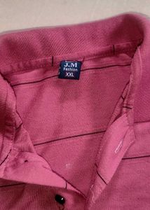 Men's Striped Polo T-Shirt