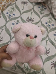 Cute Pink Teddy Bear Plush Toy