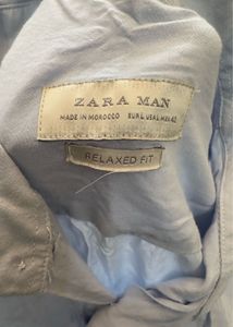 Zara Men Light Blue Dress Shirt