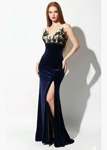 Y2k Velvet Gown