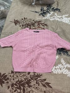 Pink Knit Sweater