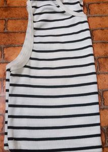 Striped Ribbed Tank Top