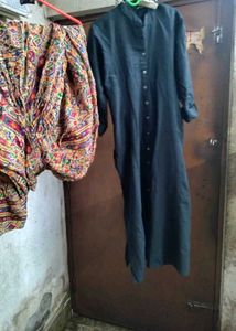 Beautiful Kurta Set with Multi colour pants.