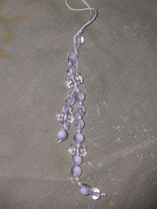 Beaded Charms with Flower Accents