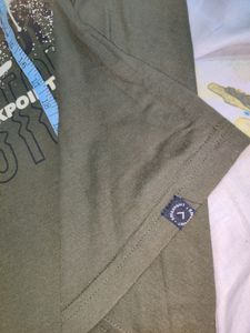 Breakpoint Half Sleeves Crew Neck T-shirt