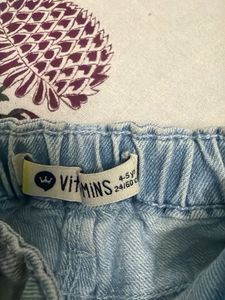Light Wash Wide Leg Jeans