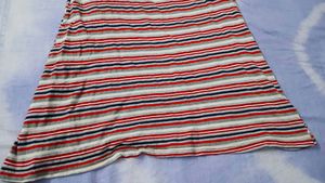 Comfortable Striped Nightgown