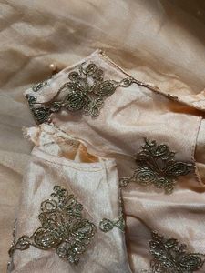 peach lehenga