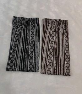 Comfortable Printed Lycra Palazzo (Pack Of 2)