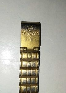 swiston Golden Metal chain Strap - Women's Watch