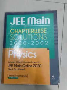 JEE Main Physics Chapterwise Solutions Book